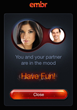 EMBR iPhone App from Spruce Fir and Pine, Inc. is for Couples in the...