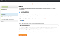 ContractExpress form