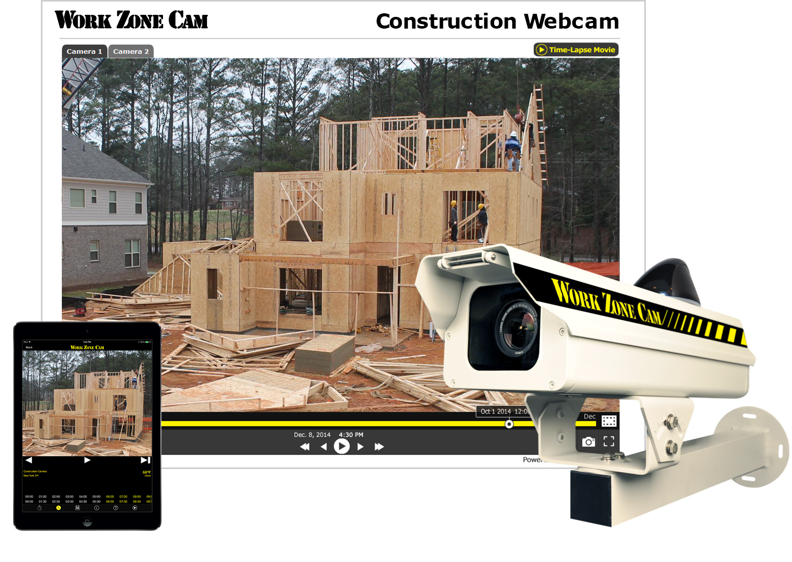 Work Zone Cam to Debut 18MP Construction Webcam at World of Concrete