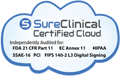 SureClinical Certified Cloud