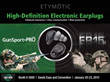 Etymotic Brings Electronic Hearing Protection to The SHOT Show
