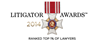Rizio and Nelson Selected as Winner of 2014 Litigator Awards™ in Four...