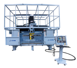 DMS 5 Axis Enclosed Overhead Gantry CNC Router Preview
