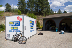 Kelowna MI-BOX Portable Storage available from Space Centre Self Storage