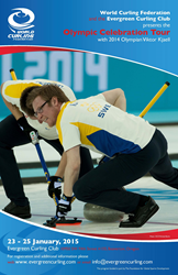 Viktor Kjäll, Olympic Curling Bronze medalist and World Champion, will be visiting from Sweden for the tour stop