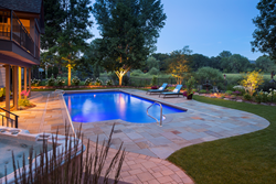 Backyard pool design by Southview Design