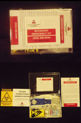 Blood and Biohazard Cleaners' Biohazard Emergency Kit