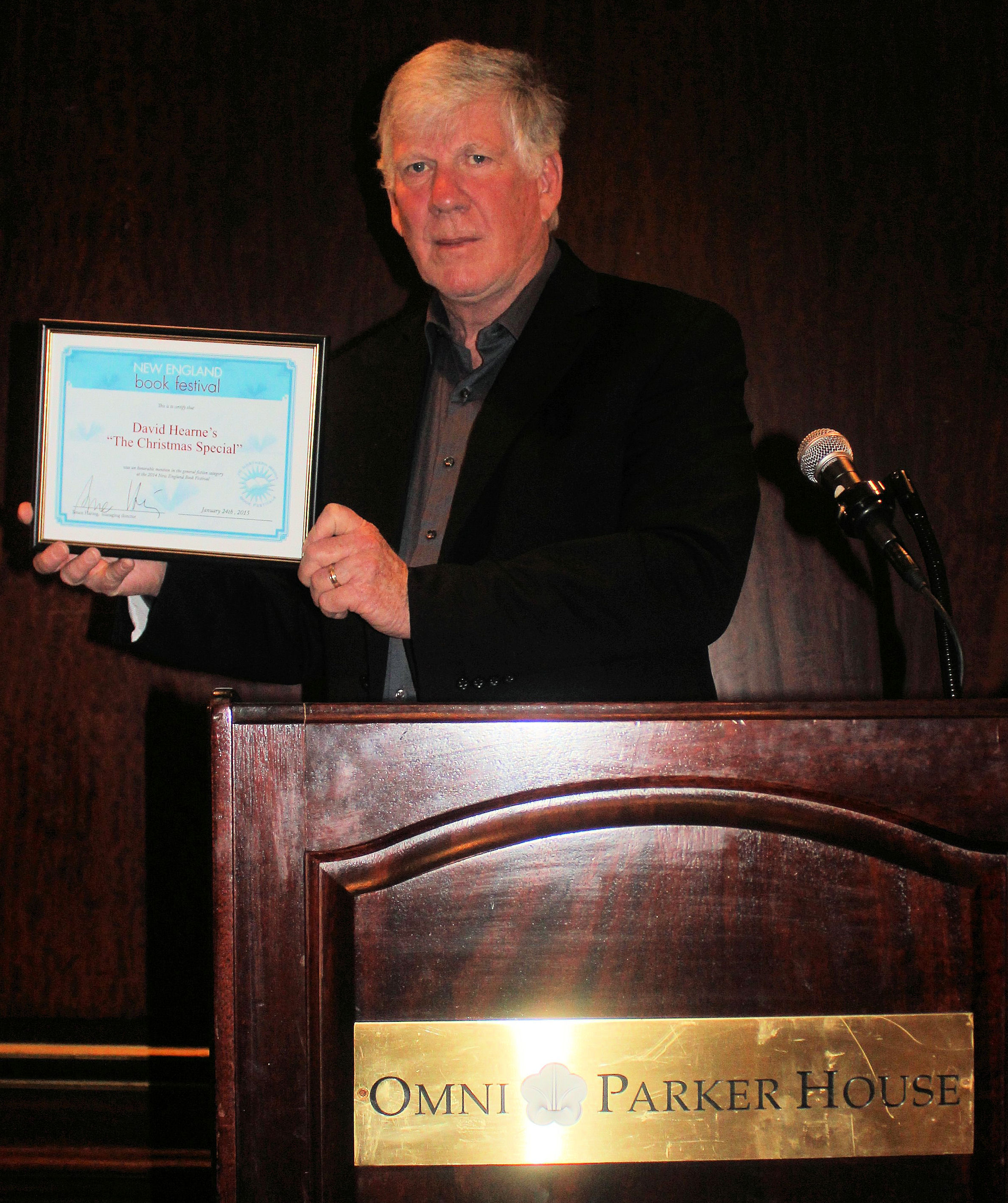 Author David Hearne Wins Literary Award For His Novel, 'The Christmas ...