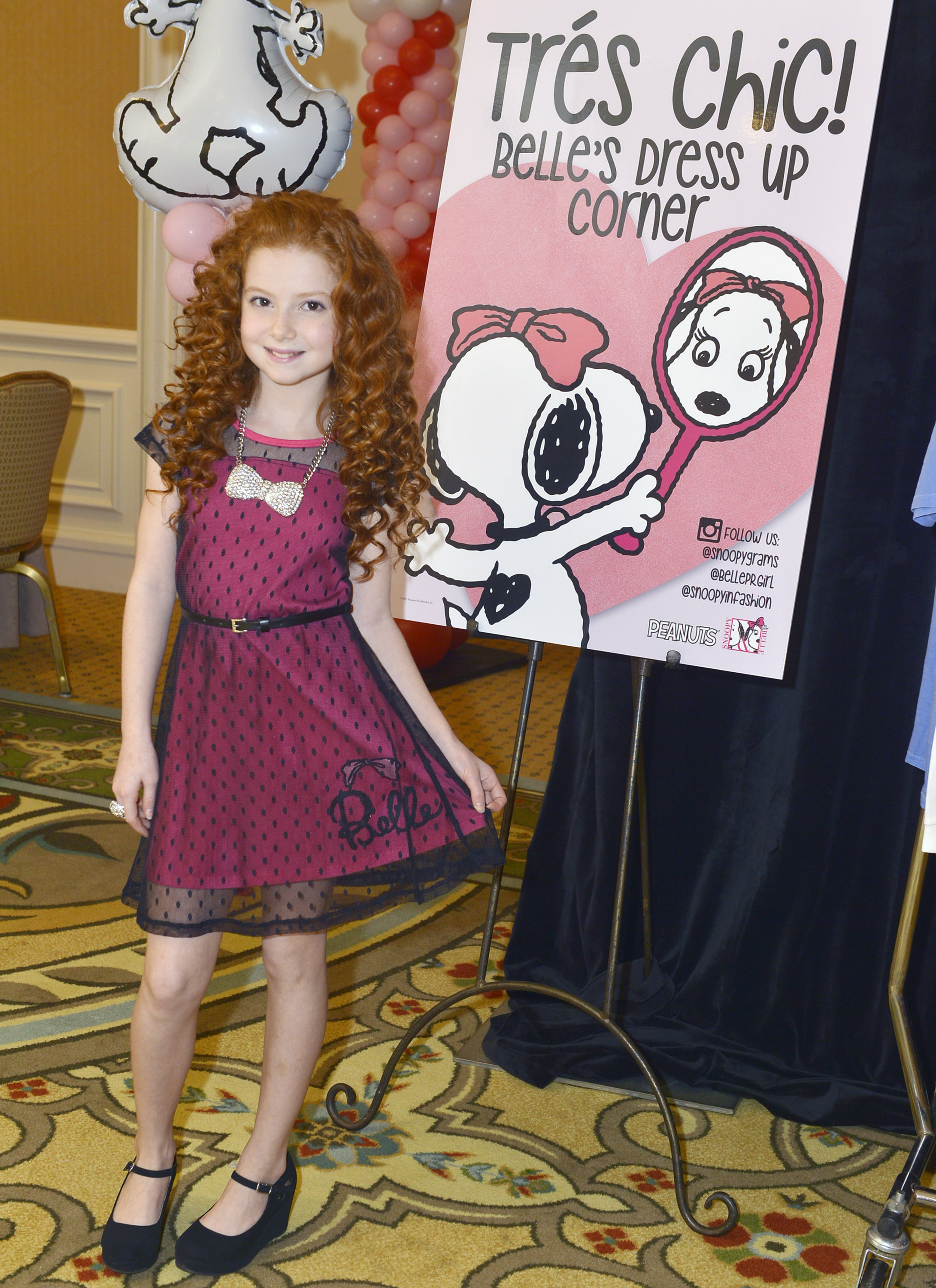 Francesca Capaldi, The Little Red-Haired Girl of Upcoming Peanuts 3-D