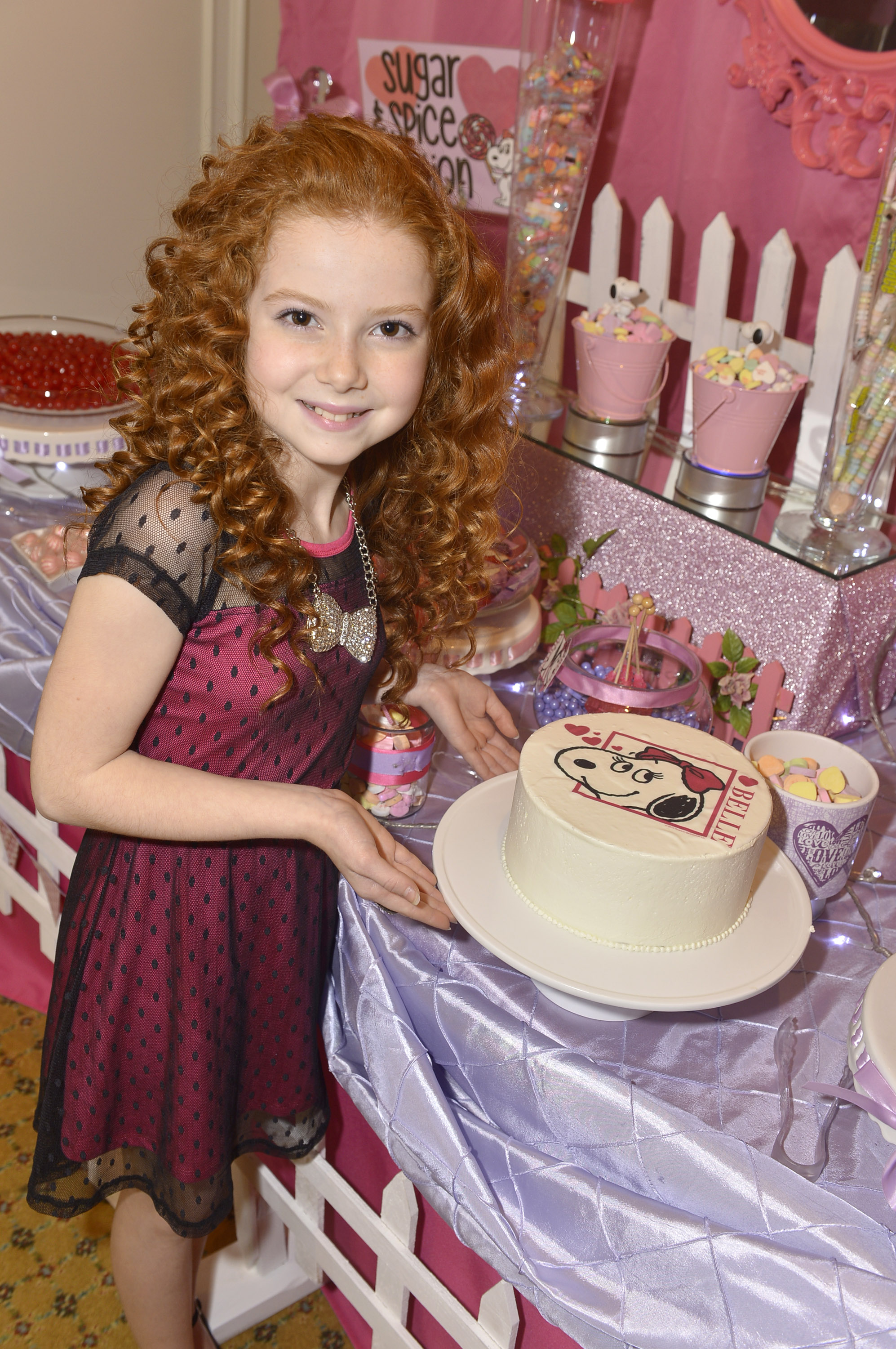 Francesca Capaldi, The Little Red-Haired Girl of Upcoming Peanuts 3-D