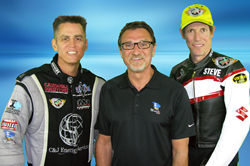 Pictured left to right -- Larry Dixon, Nick Salamone (President of YourVelocity.com) and Steve Johnson