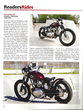 British Motorcycle Restoration And Engine Rebuild Work Earns Cycle...