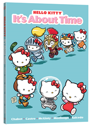 Set an appointment for fun in HELLO KITTY: IT’S ABOUT TIME, Hello Kitty and friends' sixth original graphic novel outing!