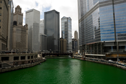 Chicago Events, Dyeing of the Chicago River, Chicago Hotel