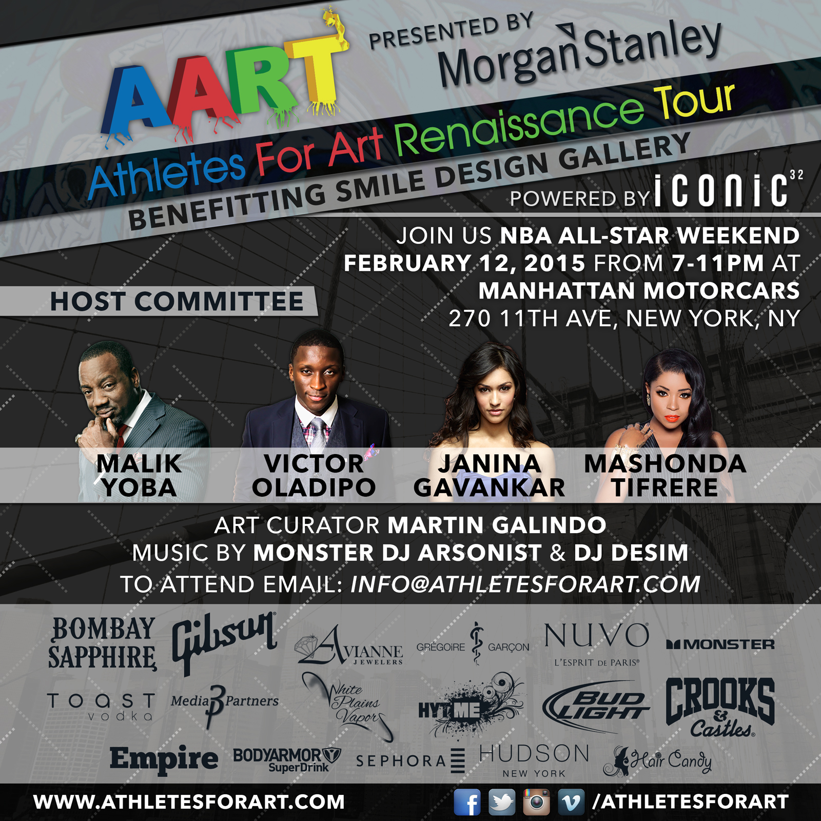 Avianne & Co Sponsors Athletes for Art Renaissance Tour in NYC