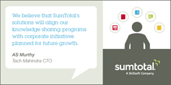 Tech Mahindra Successfully Implements SumTotal learning management system