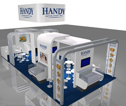 Handy International's Trade Show Booth