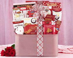 Valentine Extravaganza - a popular Valentine's Day gift basket.