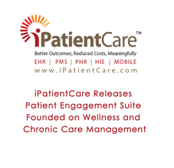 iPatientCare Releases Patient Engagement Suite Founded on Wellness and Chronic Care Management