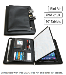 2nd Generation Business Leather Portfolio for Tablets, iPad