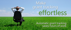Automatic grant tracking saves hours of work