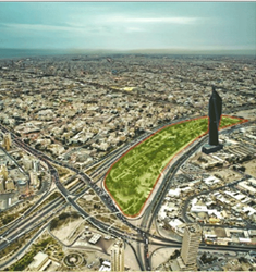 Turf Feeding Systems Al Shaheed Garden Park in Kuwait City
