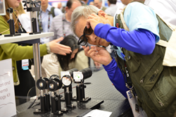 A record number of registered attendees at this year's SPIE Photonics West got a close-up look at the latest in research, equipment, and systems, as well as a front-row seat on visions for the future.