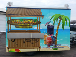 Maui Wowi concession trailer.