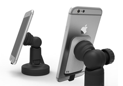 Say goodbye to charging with a wire. Charge & mount any iPhone, iPad or Android with a simple touch!