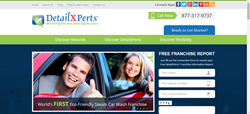 DetailXPerts Car Franchise’s website relaunches with a fresh responsive design