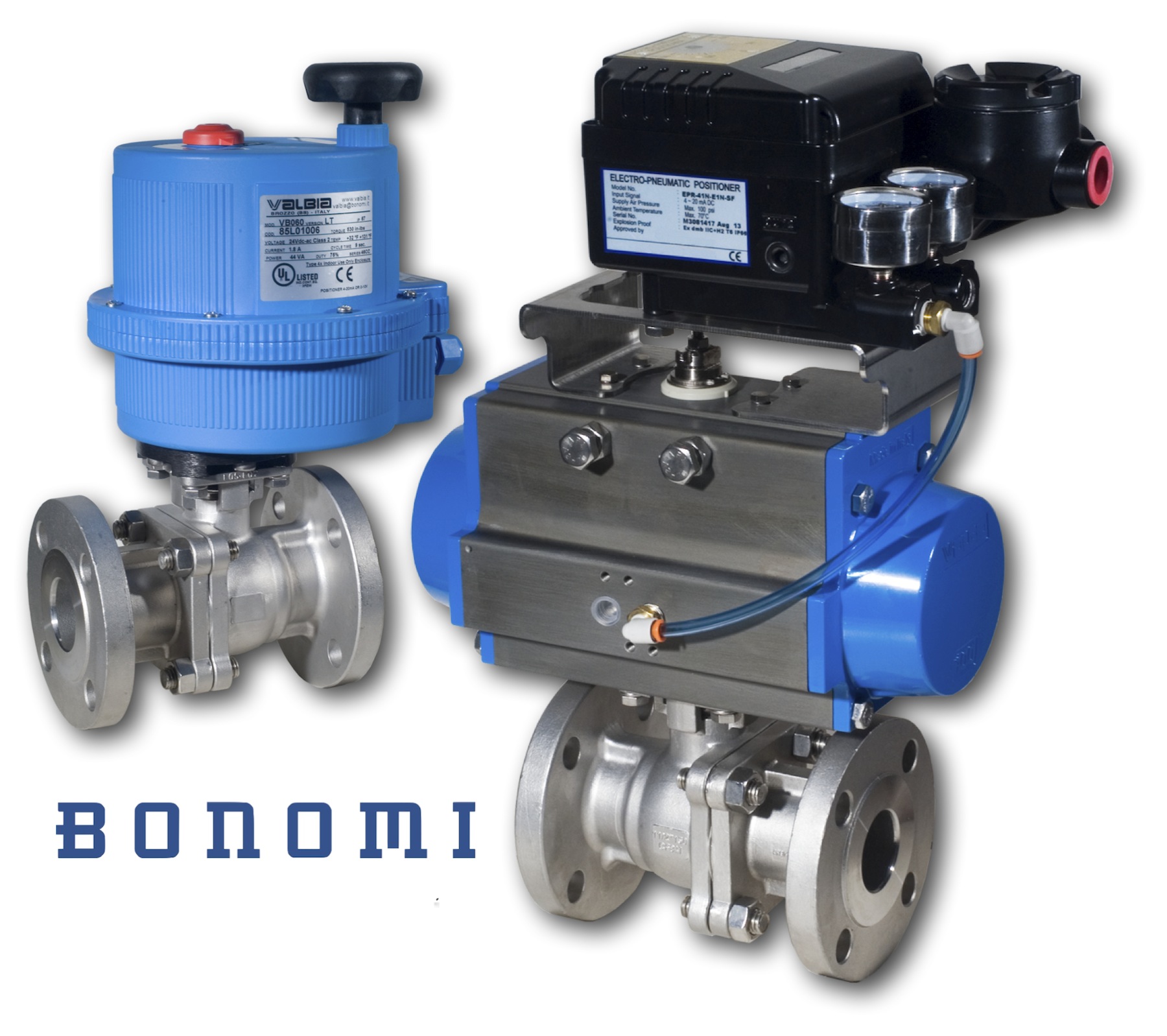New Bonomi VBall SplitBody ANSI 150 Flanged Valves Provide Precise Flow Control in Demanding