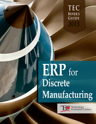 The TEC 2015 ERP Software Buyer's Guide for Discrete Manufacturing sheds light on where manufacturers are planning to make their technology investments.