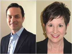 HP Pittsburgh Headshots: Gabriel Perez, GM; Laurel Kennedy, DOS