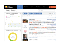 Image of Critical Mention Media Monitoring Dashboard