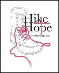 Sunday, March 1, 2015 the Hike4Hope will benefit research to eradicate Women's Cancers