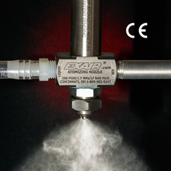 EXAIR's new No Drip Siphon Fed Atomizing Nozzles