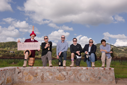 The Other Guys wine company gets their Boots On for the Boot Campaign in Sonoma, CA (photo credit: Bob McClenahan)
