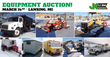 Public Car and Equipment Auction, Lansing, MI, March 14, 2015
