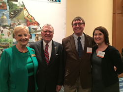 Award Ceremony Picture Featuring Georgia Governor Nathan Deal, and his wife, Sandra with HDI Vice President Doug Mancosky, and his wife, Pam.