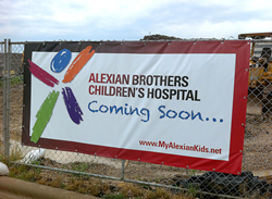 Custom Durable Vinyl Fence Banners