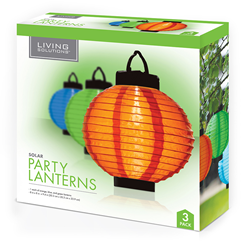 Davey Award winning packaging for Living Solutions™ designed by Stevens-Tate Marketing.