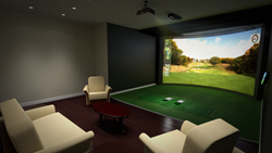 HD Golf Simulator: The Newest Condo Amenity