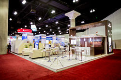 Exhibit Built by Absolute Exhibits at the GBTA Expo