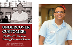 Bookcover and author, Sherron Stevens