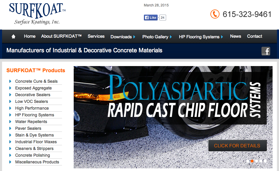 SURFKOAT™ Announces New Polyaspartic Garage Floor Coating Products