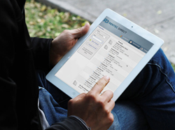 Online leasing for property management software