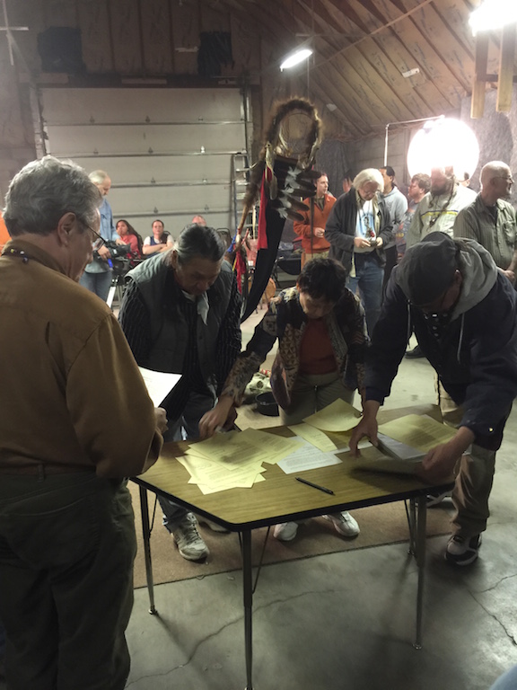 Historic Alliance formed between Oglala Lakota Men and Women’s Oyate