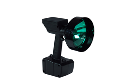 35 Watt HID Handheld Spotlight that produces a 1900' Spot Beam