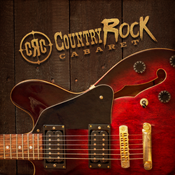 Country Rock Cabaret Logo Guitar