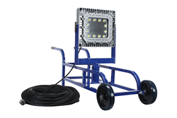 Explosion Proof LED Cart Light that provides 10,000 Square Feet of Work Area Illumination